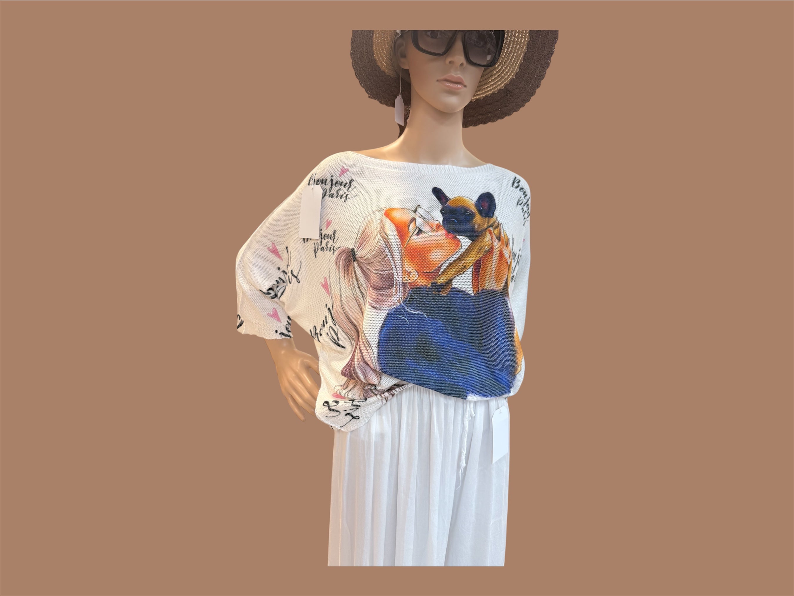 KNIT BLOUS